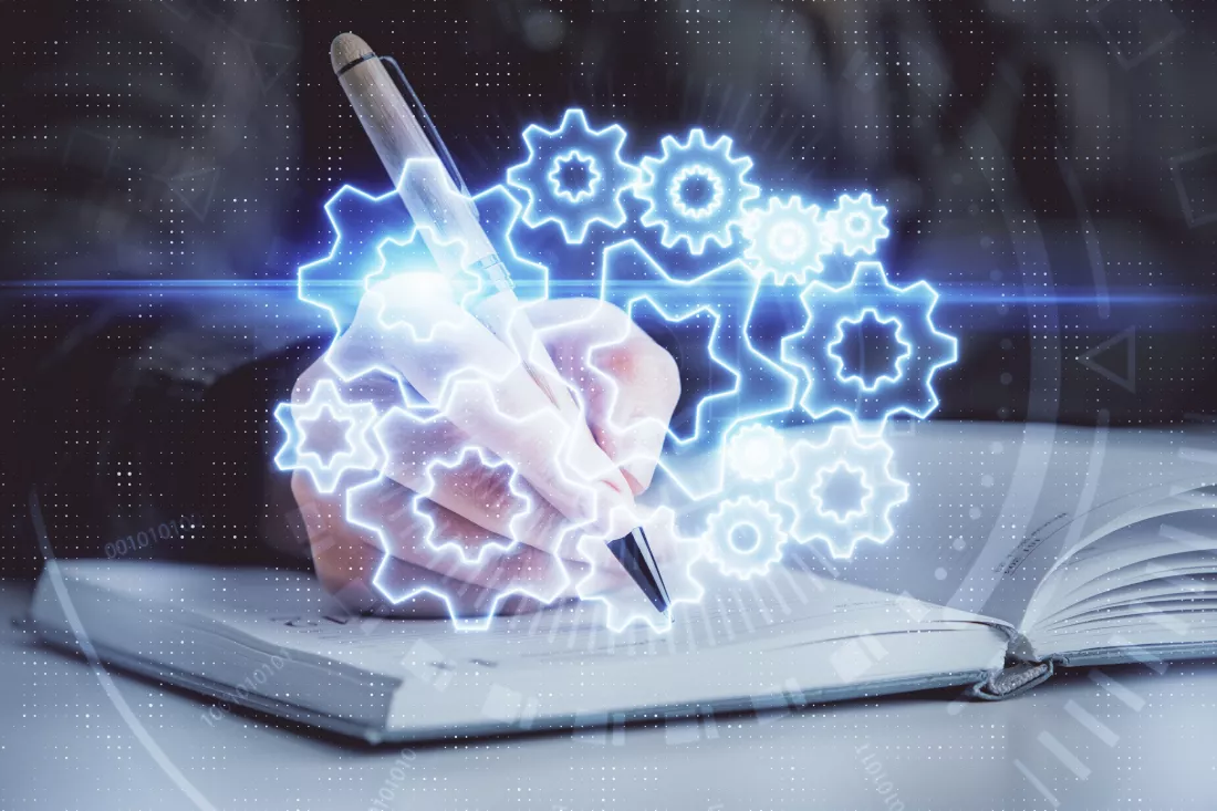 international-business-hologram-hands-taking-notes-background-concept-success-multi-exposure